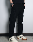 Black Casual Cargo Pants